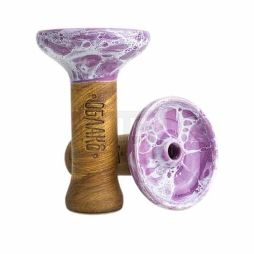 Shisha-Kopf-Phunnel-Oblako-M-Glazed-Marble-Purple-White-freshisha-store