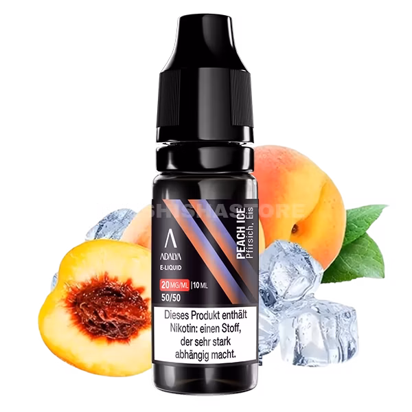 Adalya - Peach Ice - Nikotinsalz Liquid - 10ml - 20mg