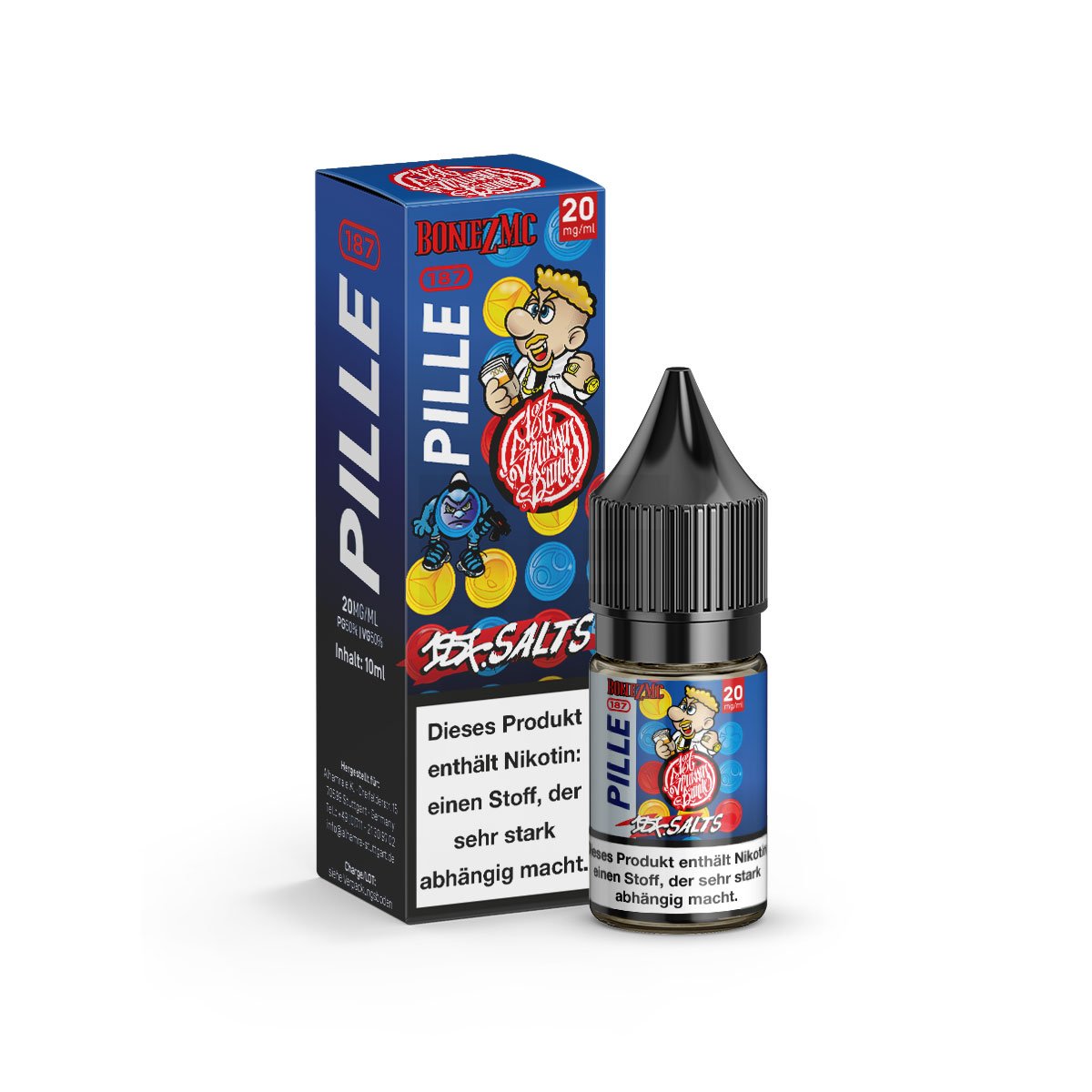 187 Salts - Pille - 10ml - 20mg