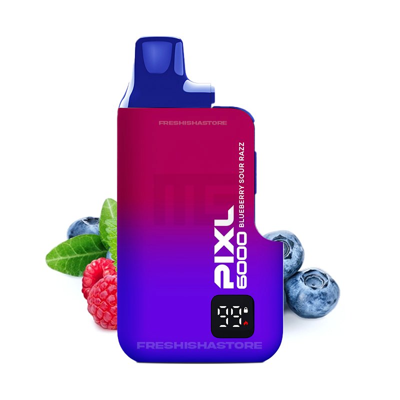 PIXL - 6000 - Einweg E-Zigarette - Blueberry Sour Razz - 2ml - 20mg - CP