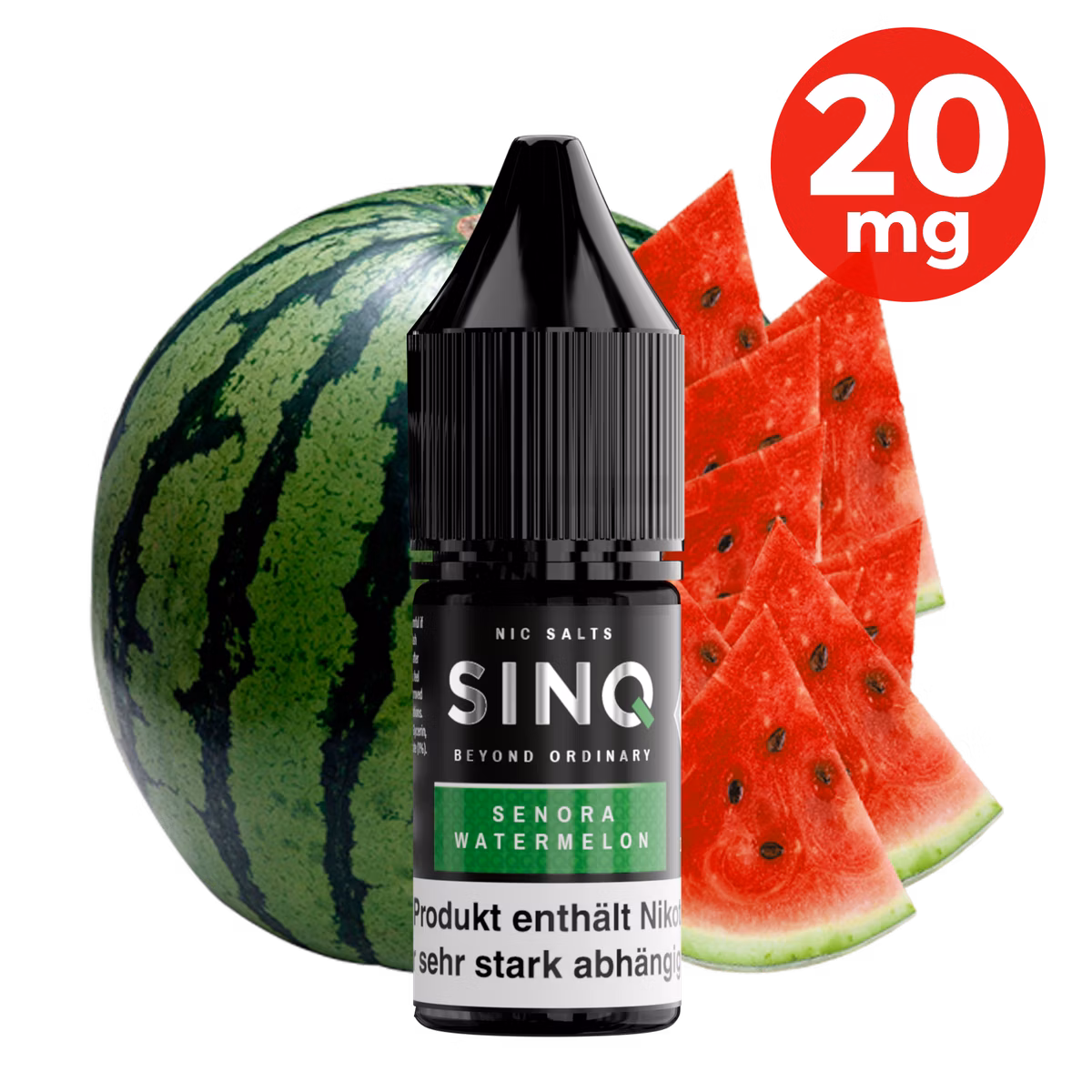 SINQ - Sonora Watermelon - Nikotinsalz Liquids - 10ml - 20mg