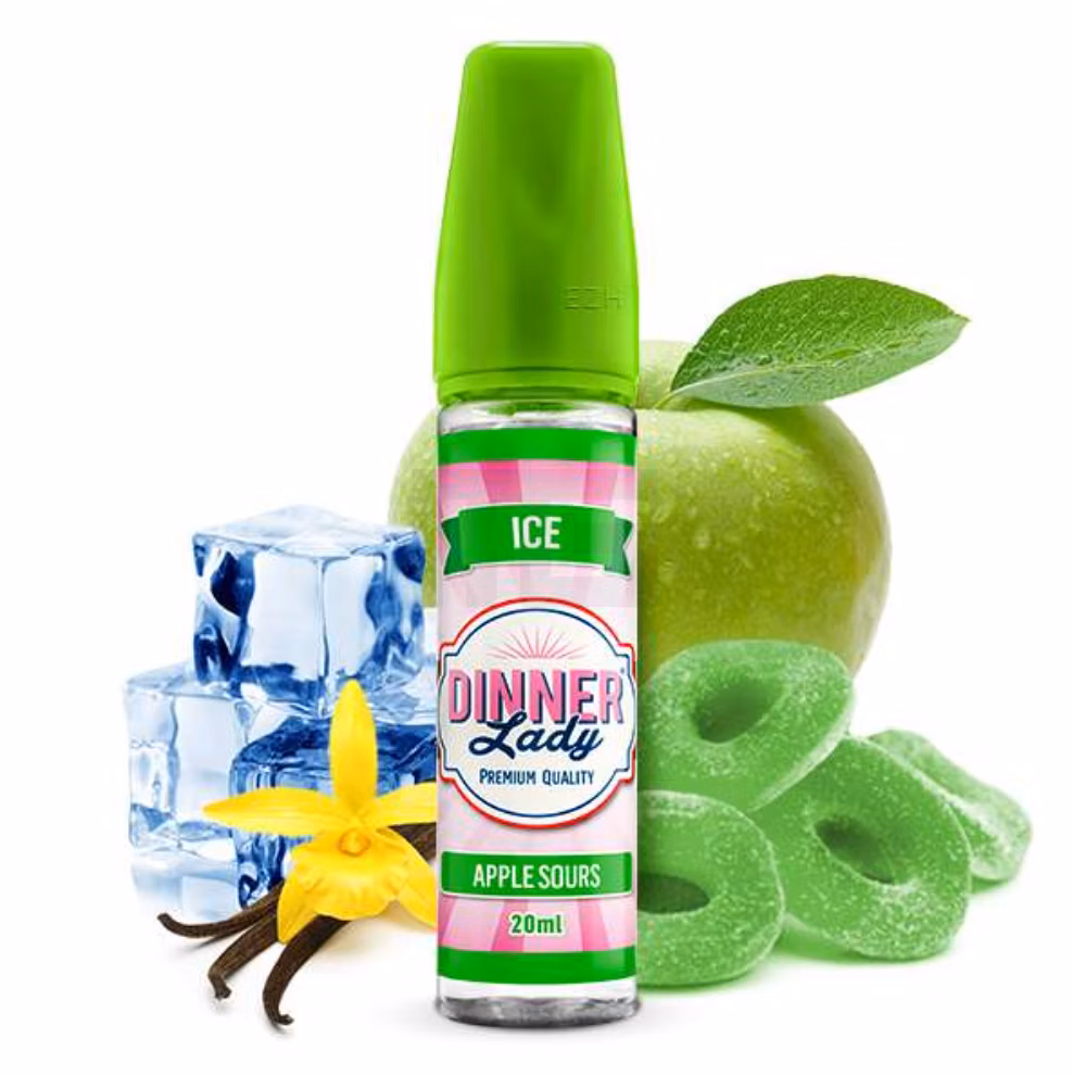 Dinner Lady - Aroma - APPLE SOURS ICE - 20ml