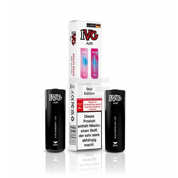 IVG - AIR - Prefilled Pod - Red Edition - 2ml - 2er Pack