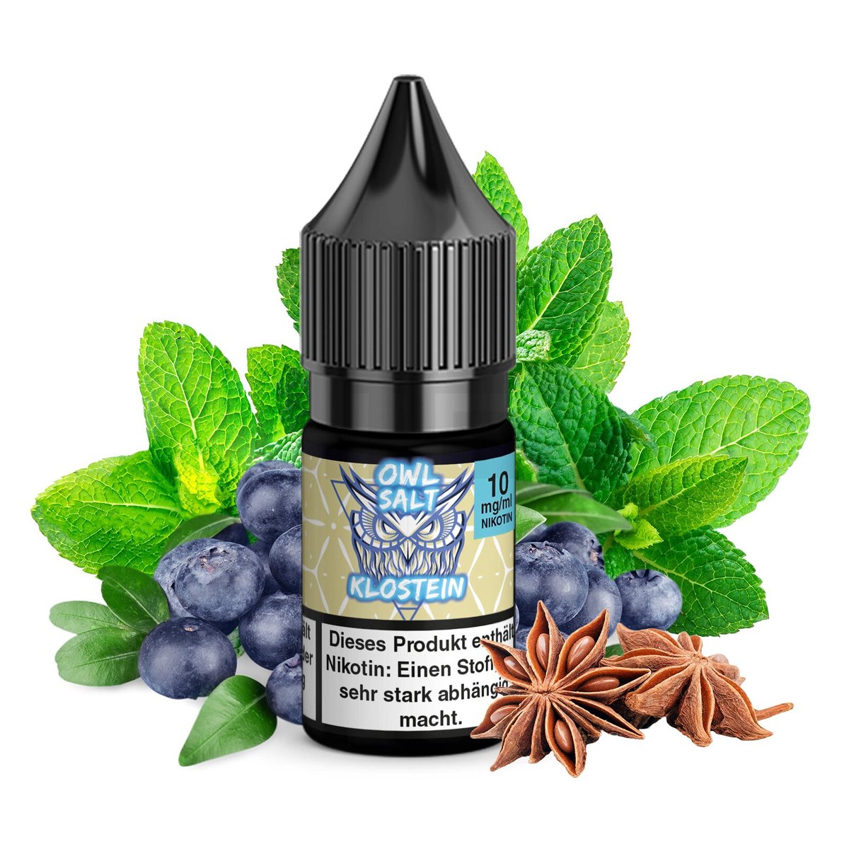 OWL Salt - Klostein - Nikotinsalz Liquid - 10ml - 10mg