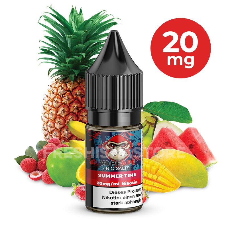 VapeApe - Summertime - Nikotinsalz-Liquid - 10ml - 20mg