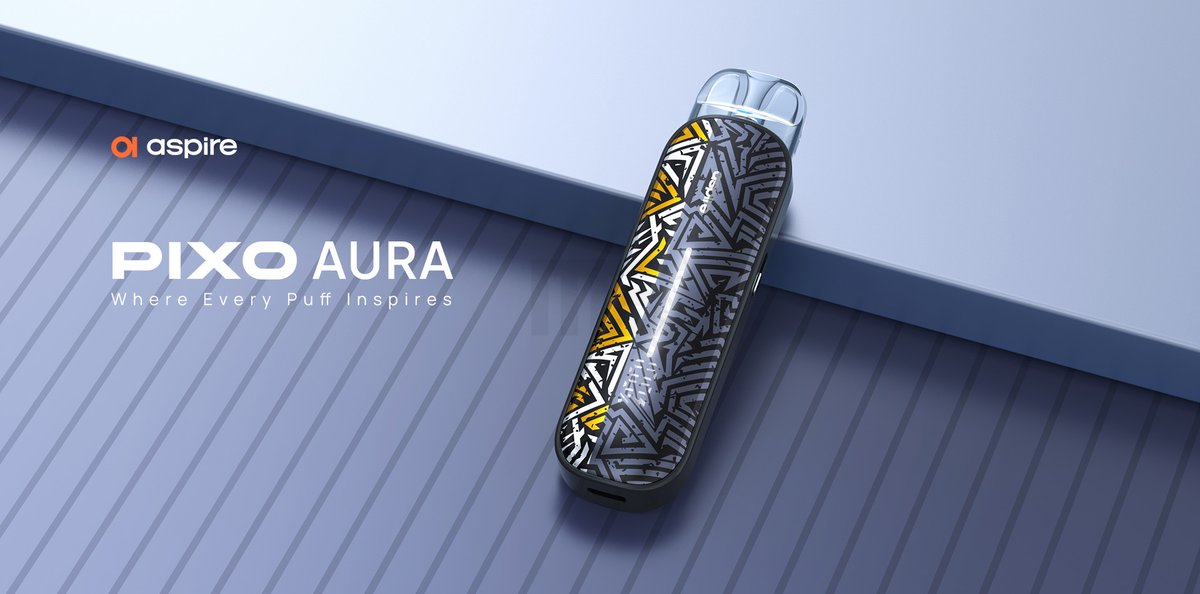 Aspire - Pixo Aura - Pod Kit - Black Carbon