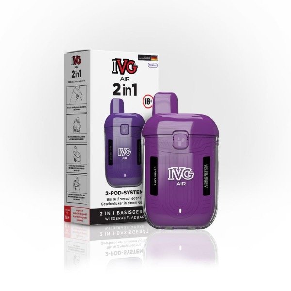 IVG - Air - Pod Kit 2-in-1 - Purple - CP
