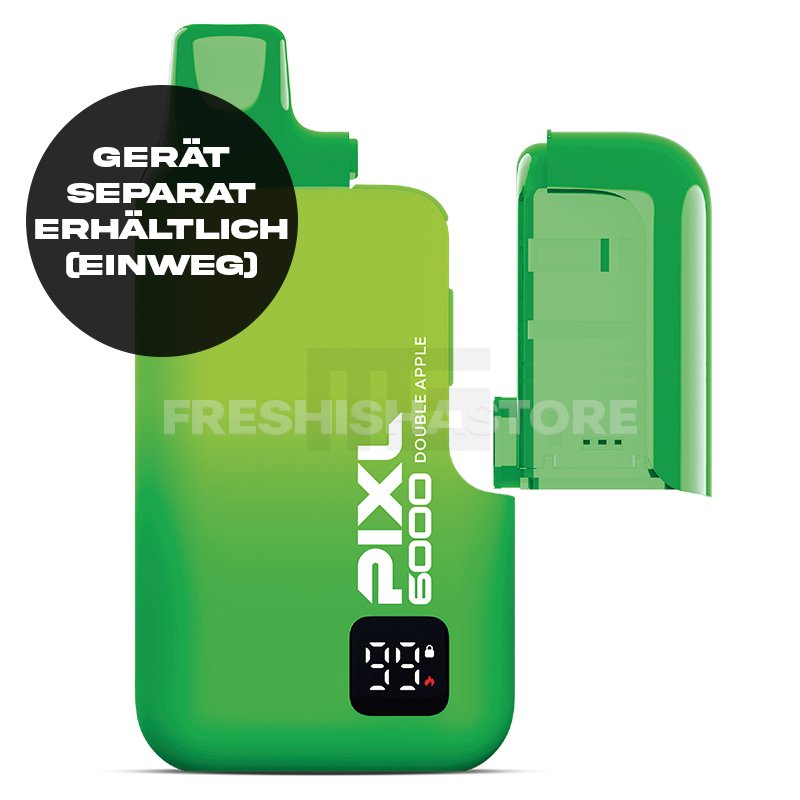 PIXL - 6000 - Nachfüllbehälter - Double Apple - 10ml - 20mg