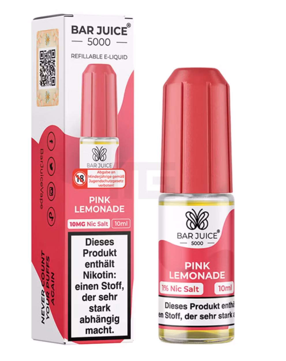 Bar Juice 5000 - Pink Lemonade - 10ml - 10mg