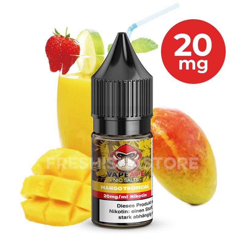 VapeApe - Mango Tropical - Nikotinsalz-Liquid - 10ml - 20mg
