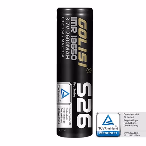 Golisi S26 18650 35A 2600mAh Akku (VE = 120 Stk)