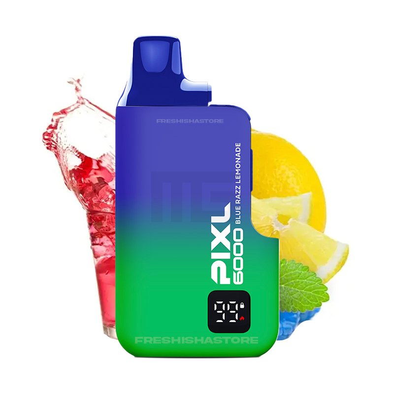 PIXL - 6000 - Einweg E-Zigarette - Blue Razz Lemonade - 2ml - 20mg - CP