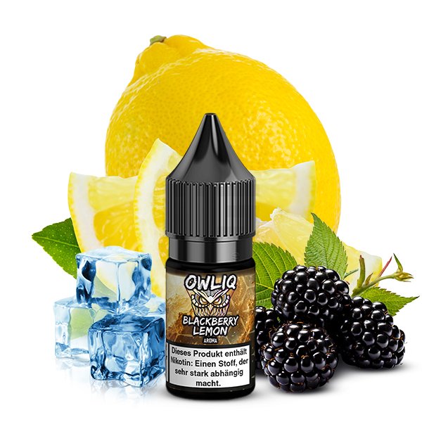 OWLIQ - Blackberry Lemon - Nikotinsalz Liquid - 10ml - 20mg