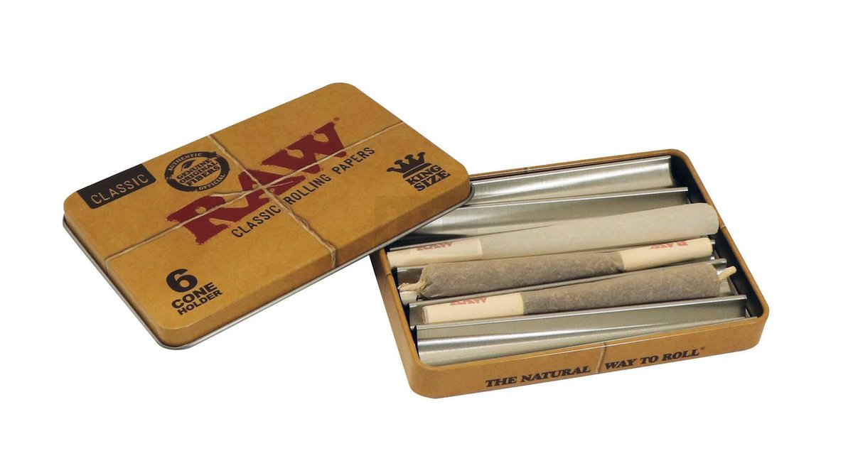 RAW - Jointholder Case - Tin Case - Metall