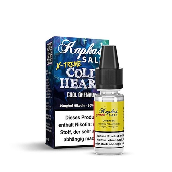 Kapkas - X-TREME - Cold Heart - Nikotinsalz Liquid - 10ml - 10mg