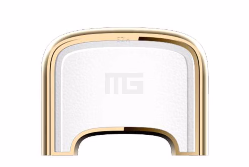 Voopoo - Vmate E Cap -White Inlaid Glod