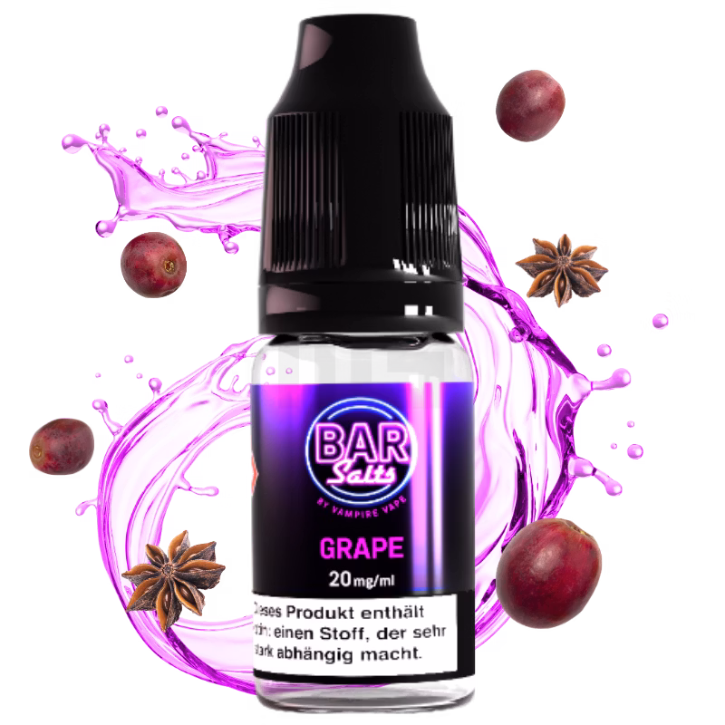 Vampire Vape - Bar Salts - Grape - 20mg - 10ml