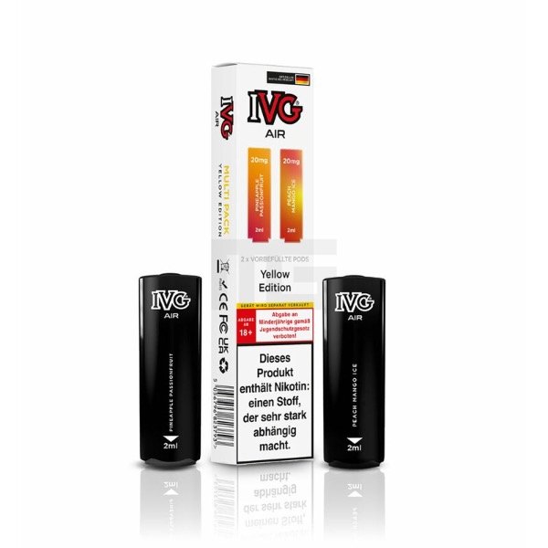 IVG - AIR - Prefilled Pod - Yellow Edition - 2ml - 2er Pack