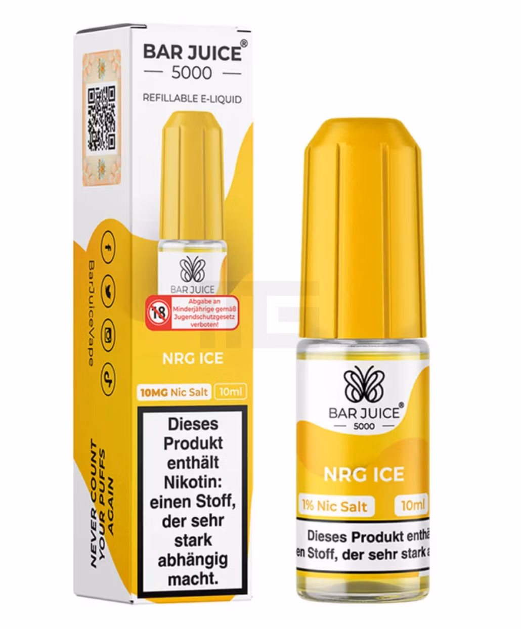 Bar Juice 5000 - NRG Ice - 10ml - 10mg