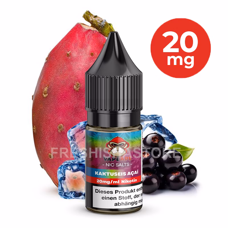 VapeApe - Kaktuseis Acai - Nikotinsalz-Liquid - 10ml - 20mg