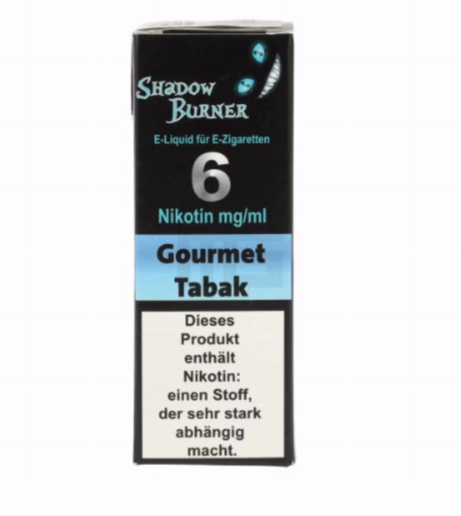 SHADOW BURNER - Gourmet Tabak - Liquid - 10ml / 6mg