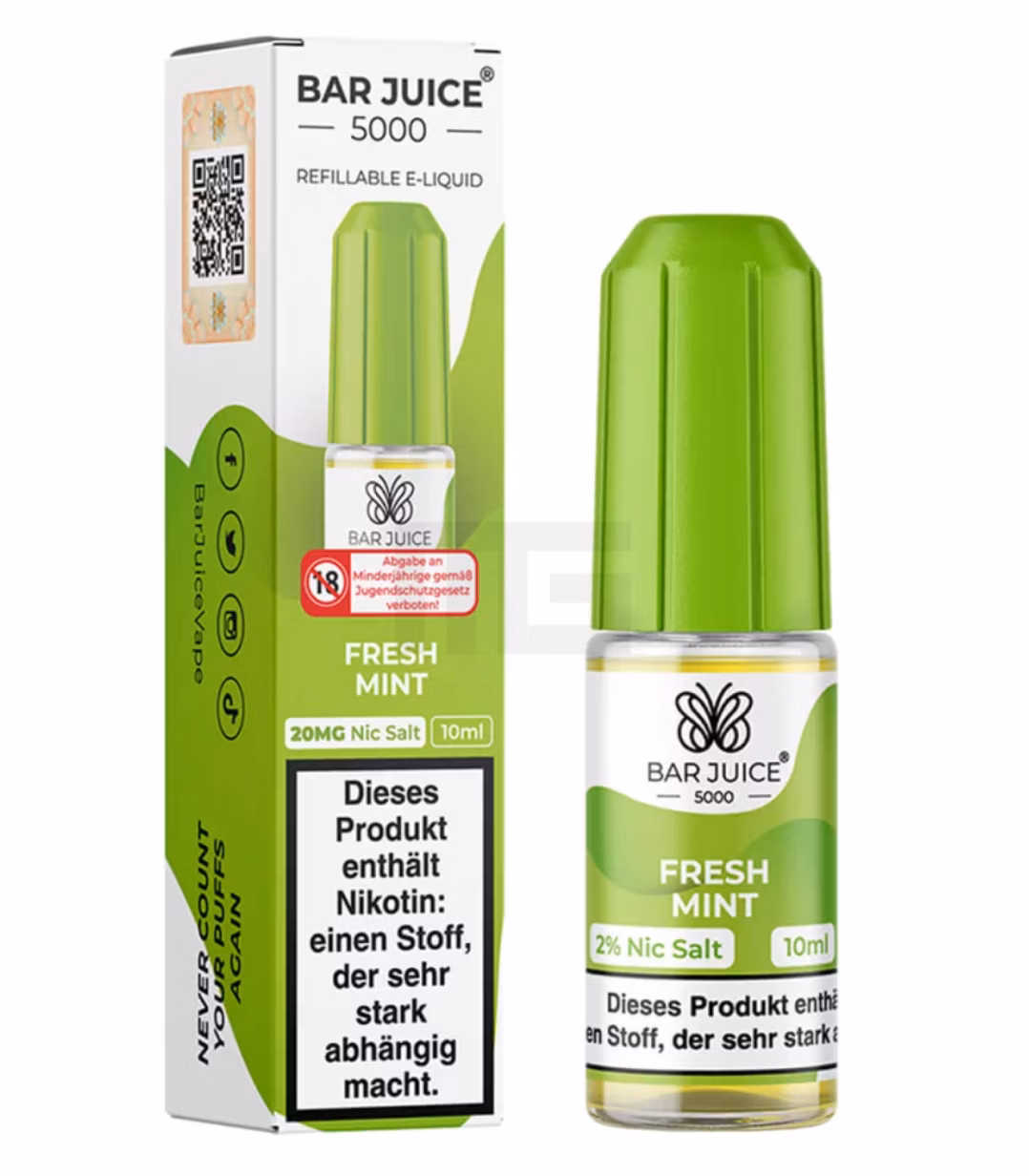 Bar Juice 5000 - Fresh Mint - 10ml - 20mg