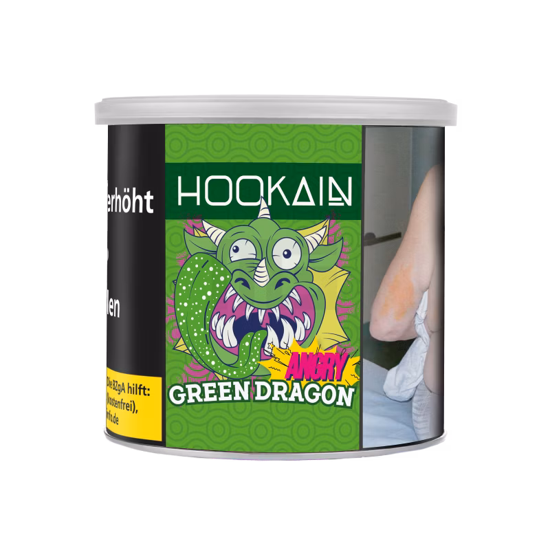 Hookain Tobacco - Angry Green Dragon - 200g - TT 