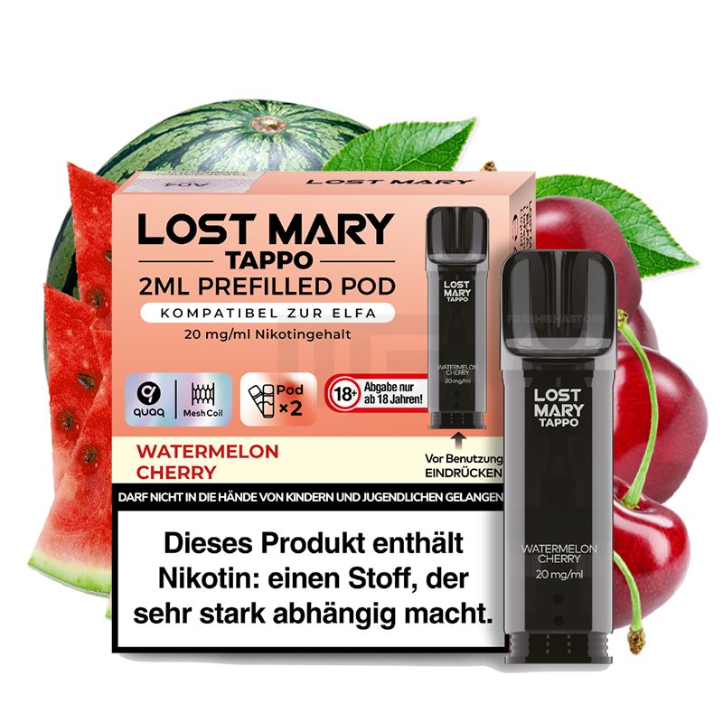 Lost Mary - Prefilled Pod - Tappo - Watermelon Cherry - 20mg