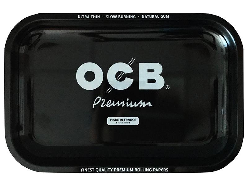 OCB - Rolling Tray - Drehunterlage Metall - Black- Medium