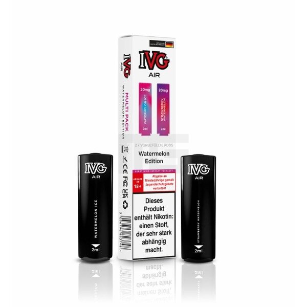 IVG - AIR - Prefilled Pod - Watermelon Edition - 2ml - 2er Pack