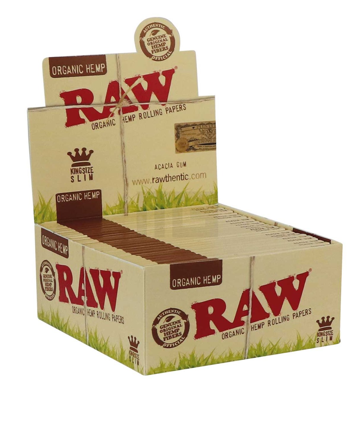 RAW - Organic - Slim - KS Blättchen - 32 Blättchen