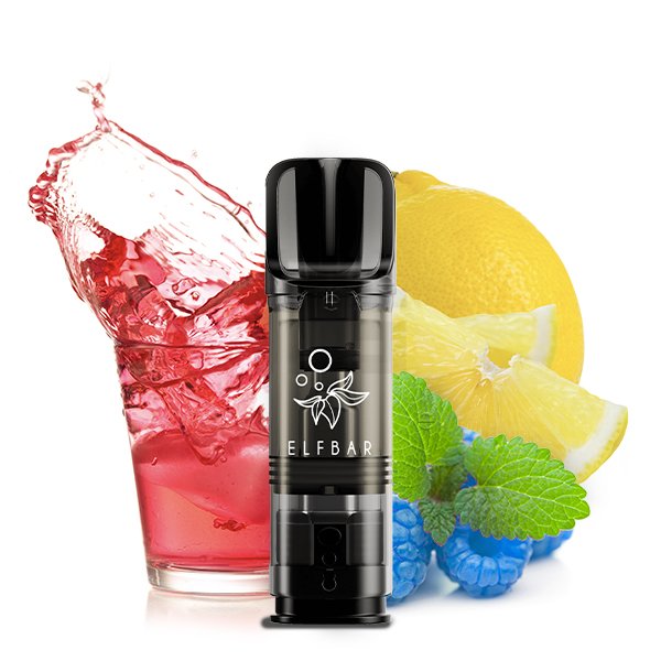 Elfbar - ELFA - Prefilled Pod - 2ml - 2er Pack - Blue Razz Lemonade