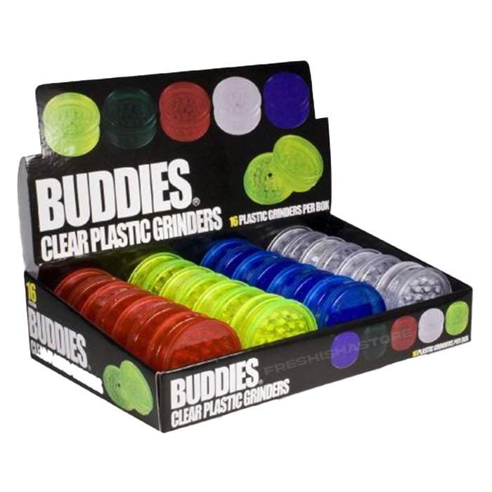 Buddies - Grinder - PVC - Transparent - ø 58 mm