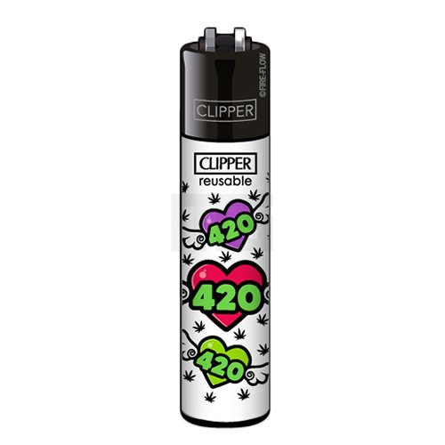 Clipper - Feuerzeug - 420 Collection - 3v4 - wiederverwendbar