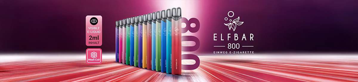 ELFBAR 800 Einweg E-Zigarette jetzt nur 5,99€