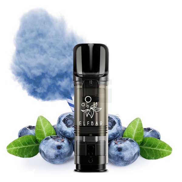 Elfbar - ELFA - Prefilled Pod - 2ml - 2er Pack - Blueberry Cotton Candy