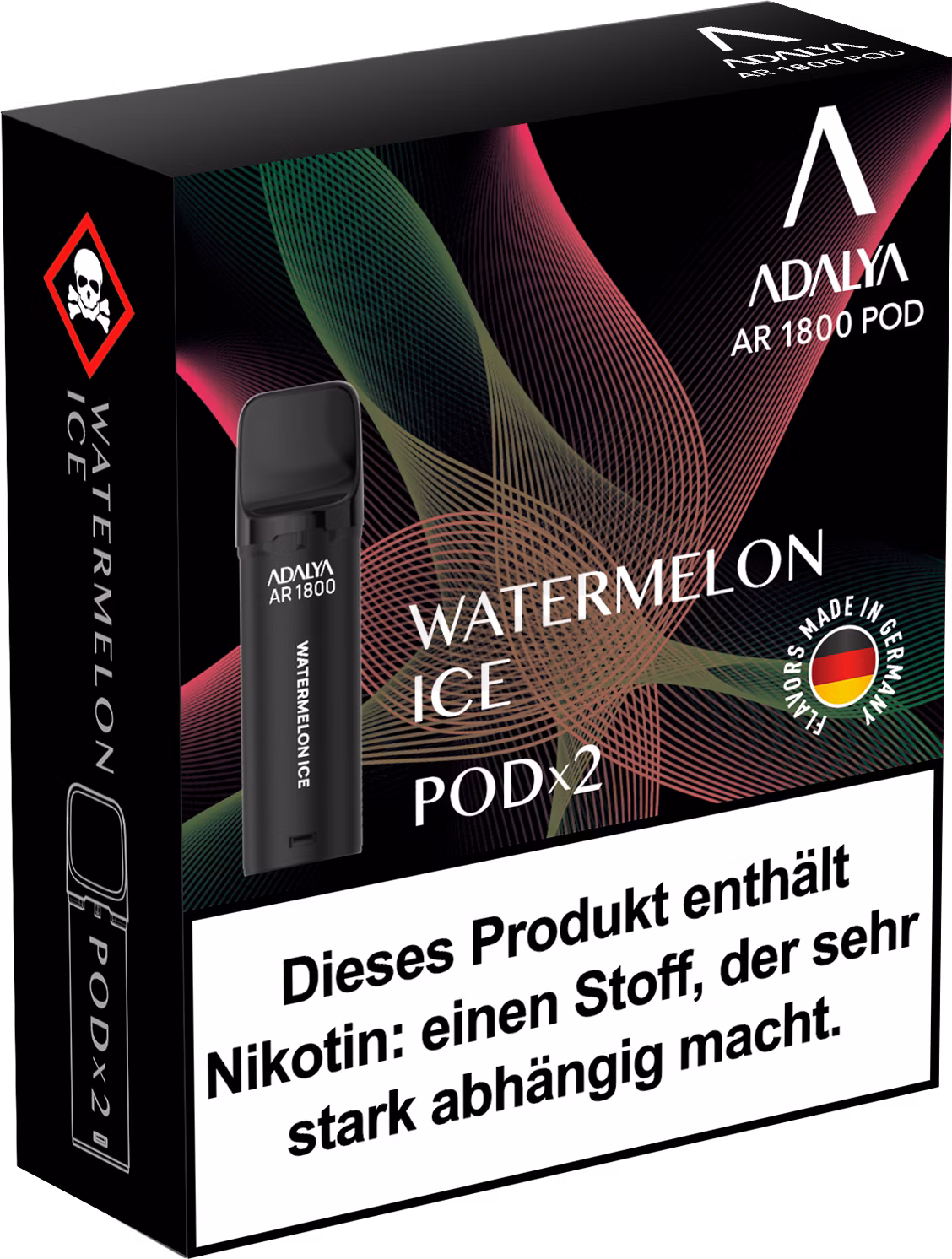 Adalya - Alpha Prefilled Pod - 2ml - 2er Pack - Watermelon Ice