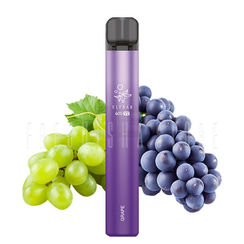 Einweg E-Zigaretten Bundle - Grape - 5x Sorten