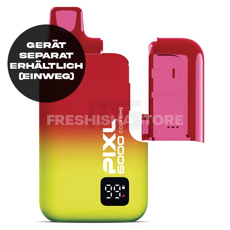 PIXL - 6000 - Nachfüllbehälter - Cola Lime - 10ml - 20mg
