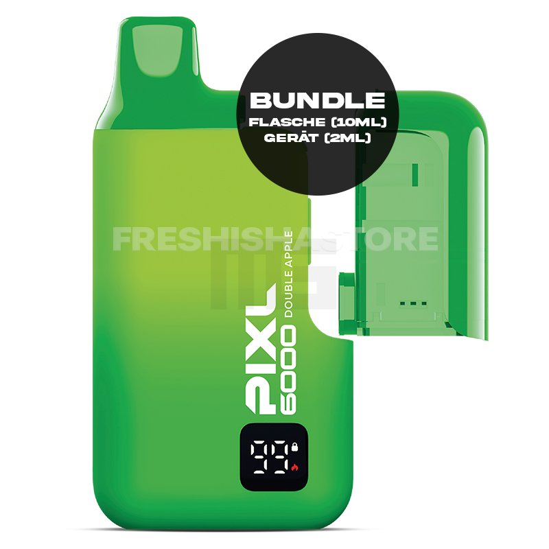 PIXL - 6000 - Bundle - Double Apple - 12ml - 20mg - CP