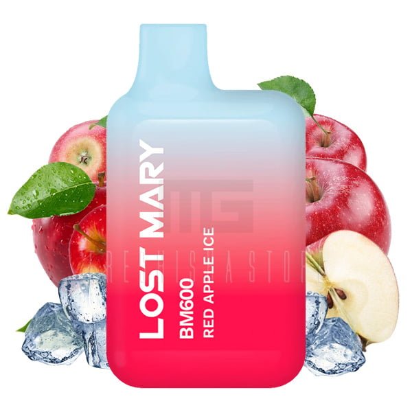 lost-mary-bm600-red-apple-ice-elfbar Lost Mary - BM600 - Red Apple Ice