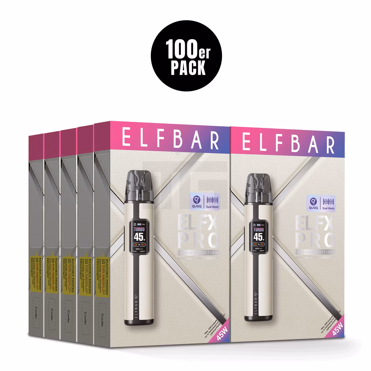 Elfbar - ELFX Pro - Pod Kit - CP - White