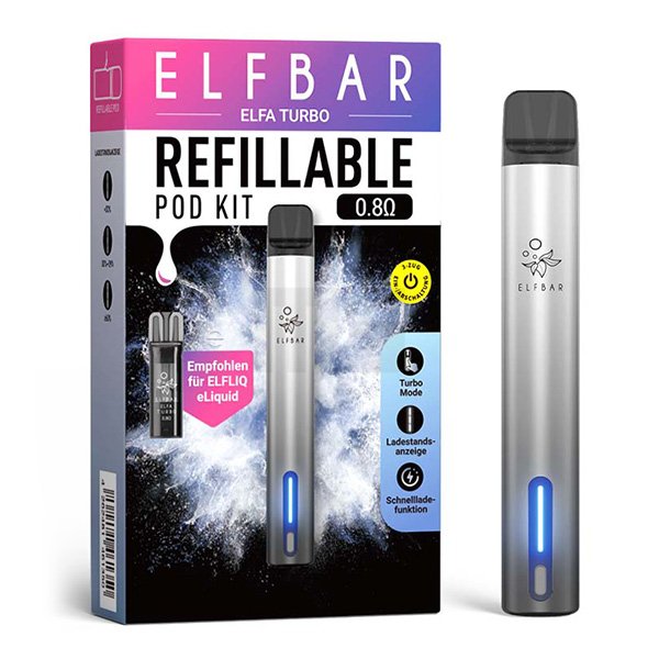 Elfbar - ELFA TURBO - Basisgerät - Aurora Black