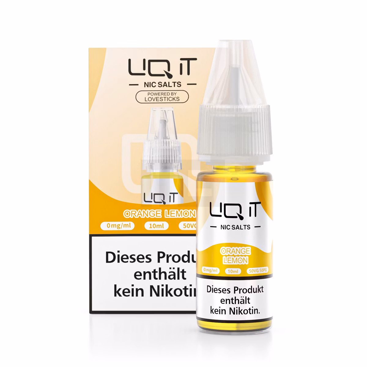 LIQ IT - Nikotinsalz-Liquid - 10ml - Orange Lemon - 0mg