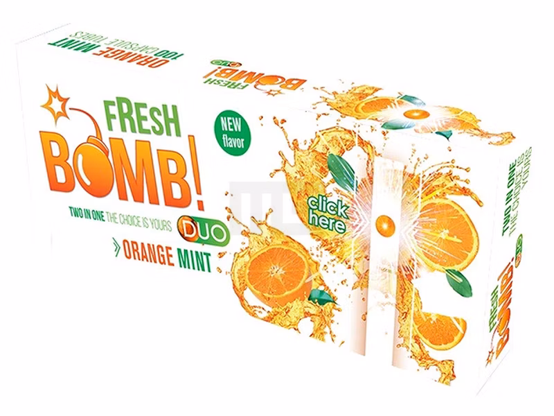 Fresh Bomb - Orange Mint - 100 Hülsen