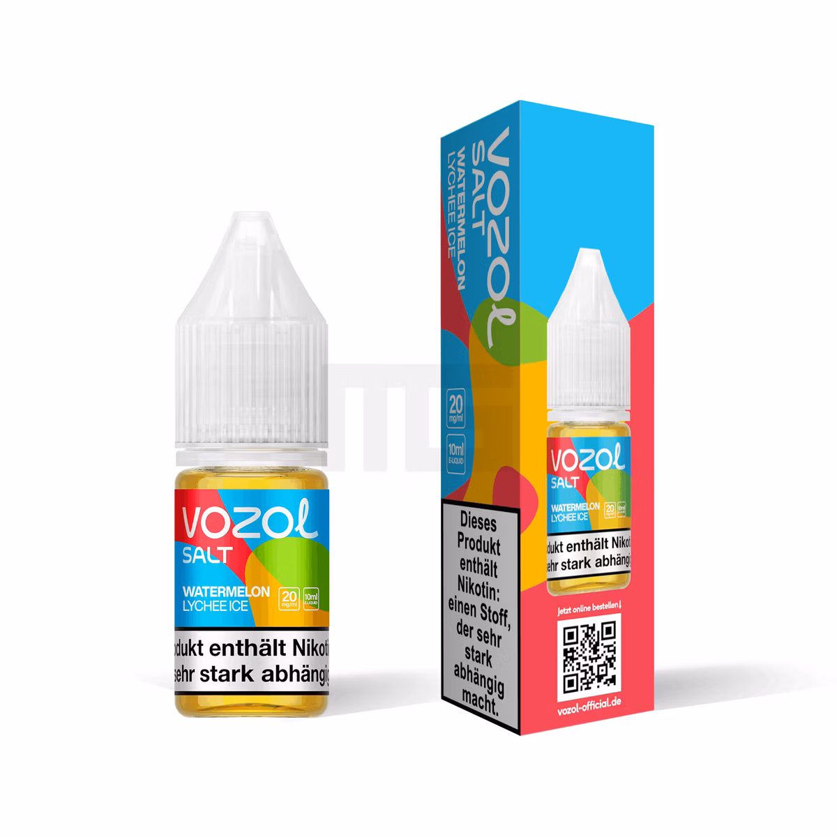 Vozol - Nikotinsalz-Liquid - Watermelon Lychee Ice - 10ml - 20mg