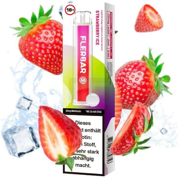 Einweg E-Zigaretten Bundle - Strawberry - 5x Sorten