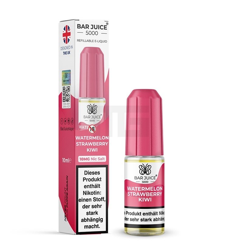 Bar Juice 5000 - Watermelon Strawberry Kiwi - 10ml - 10mg