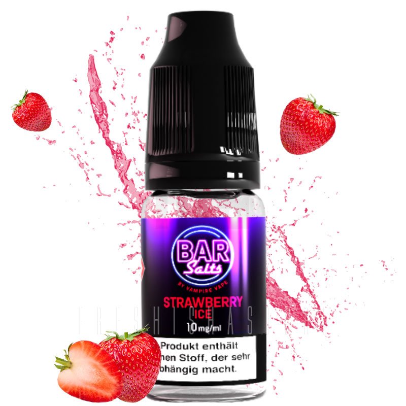 Vampire Vape - Bar Salts - Strawberry Ice - 10mg - 10ml