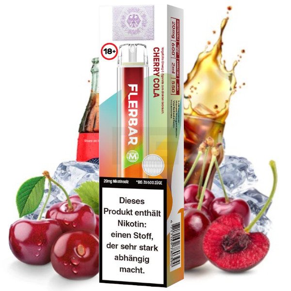Flerbar - Einweg Vape - Cola Cherry - 20mg